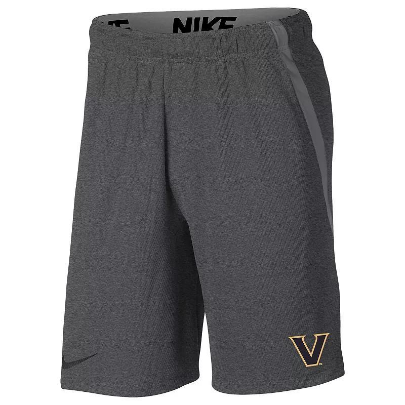 Men's Nike  Heather Gray Vanderbilt Commodores Hype Performance Shorts, Size: Large, Grey Product Image
