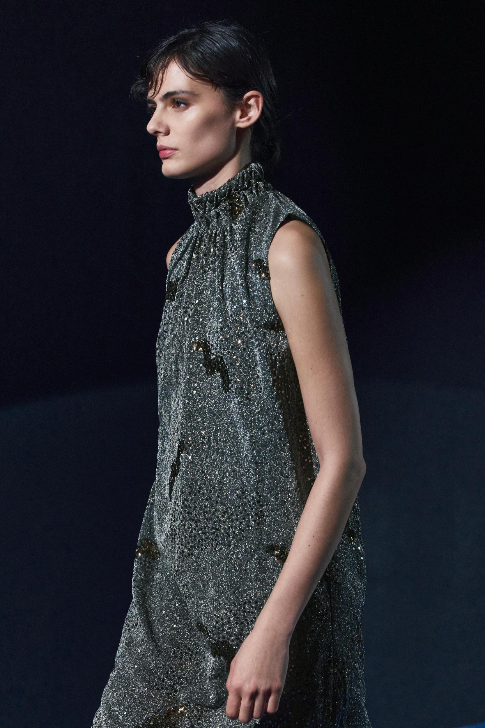 LONG SEQUIN DRESS Product Image