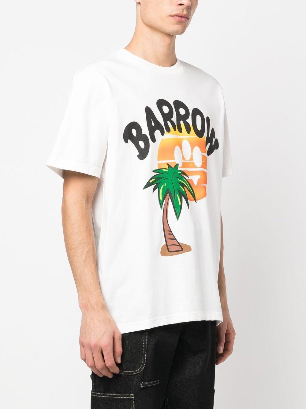 logo-print cotton T-shirt Product Image
