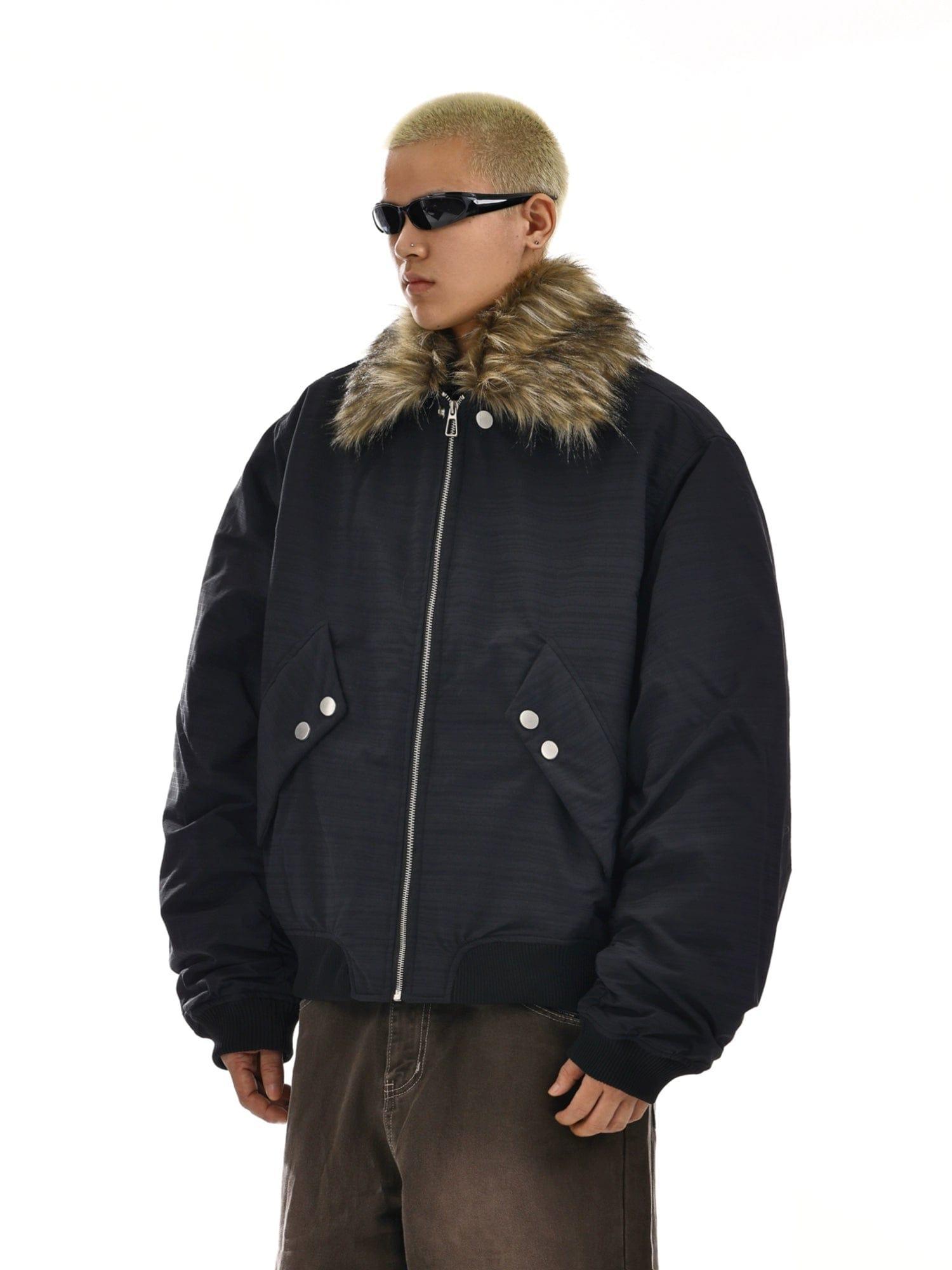 RT No. 12127 ARMY GREEN FUR COLLAR FLIGHT JK Product Image