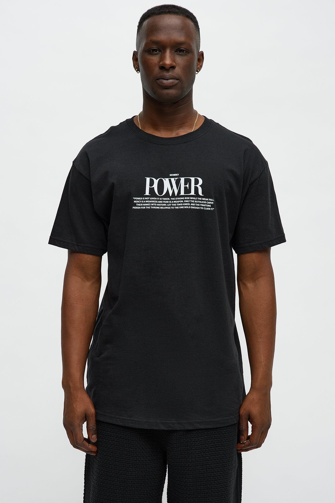 True Power From Within Short Sleeve Tee - Black Product Image