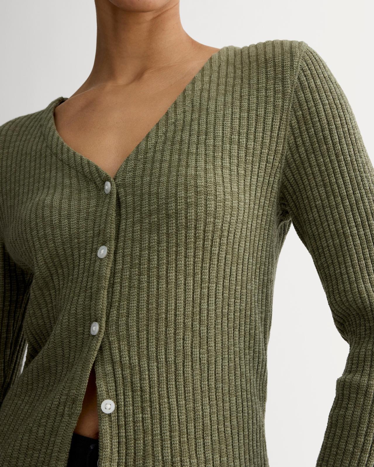 Womens Cozy Rib Cardigan by Everlane Product Image