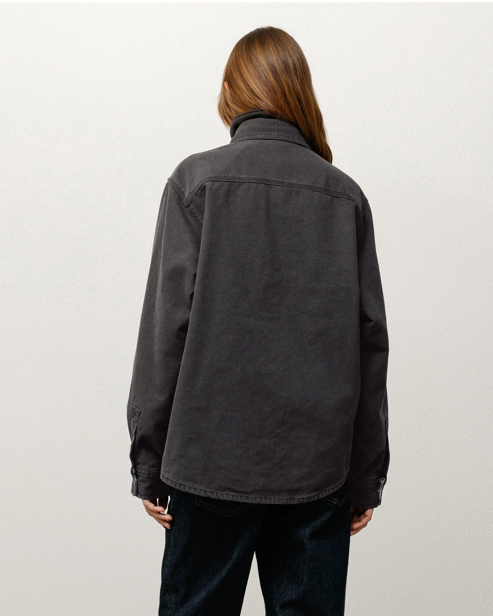 HEAVY WASHED CANVAS SHIRT Male Product Image