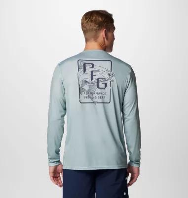 Columbia Men's PFG Terminal Tackle Blackline Long Sleeve Shirt- Product Image
