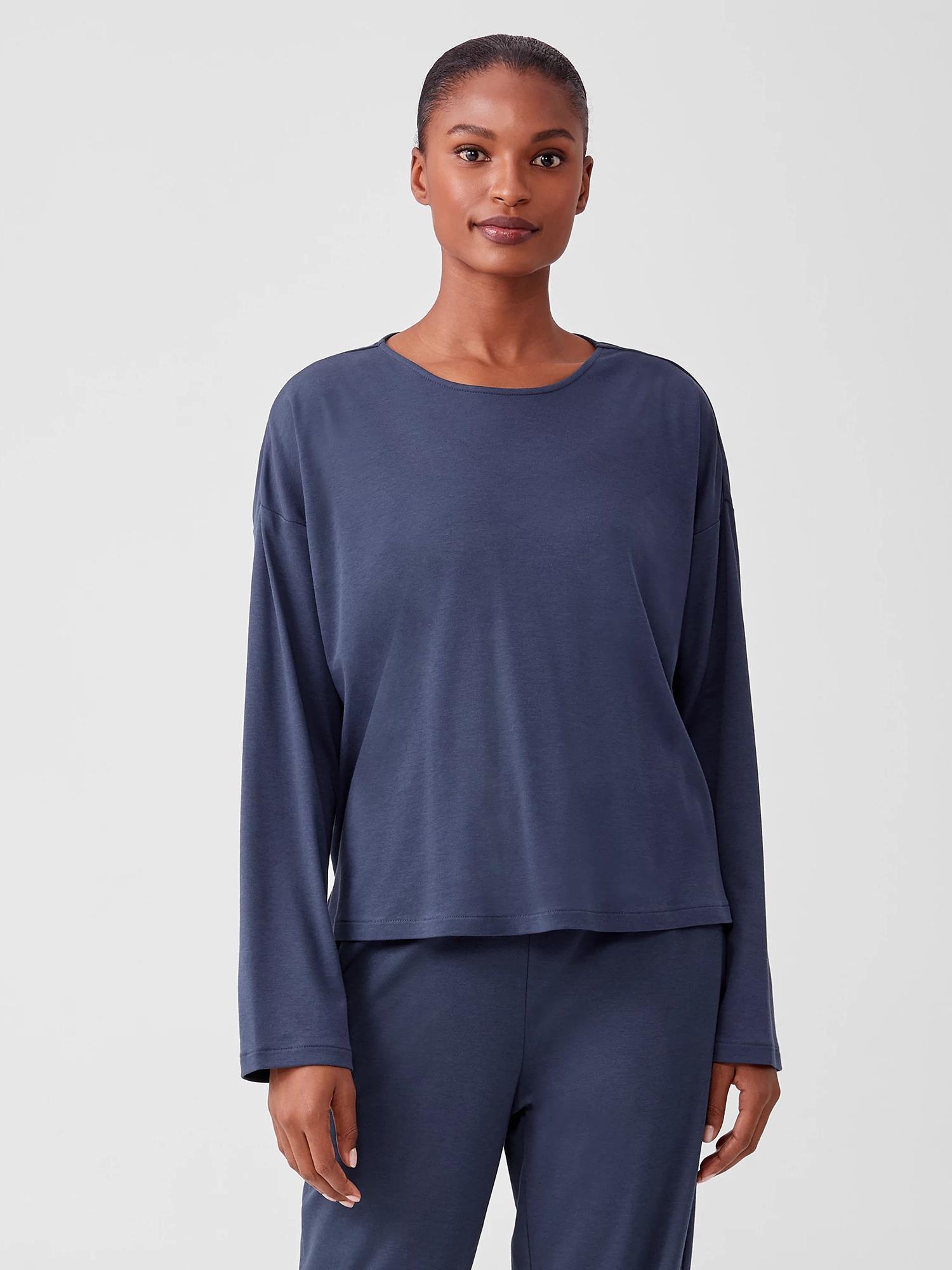 Cozy Organic Cotton Interlock Box-Top Product Image