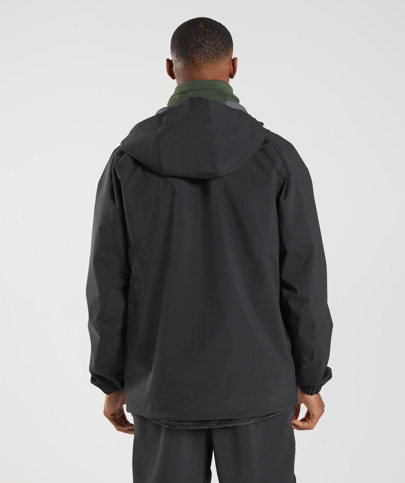 Gymshark Retake Jacket - Black Male Product Image