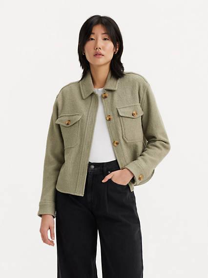 Cropped Shacket Product Image