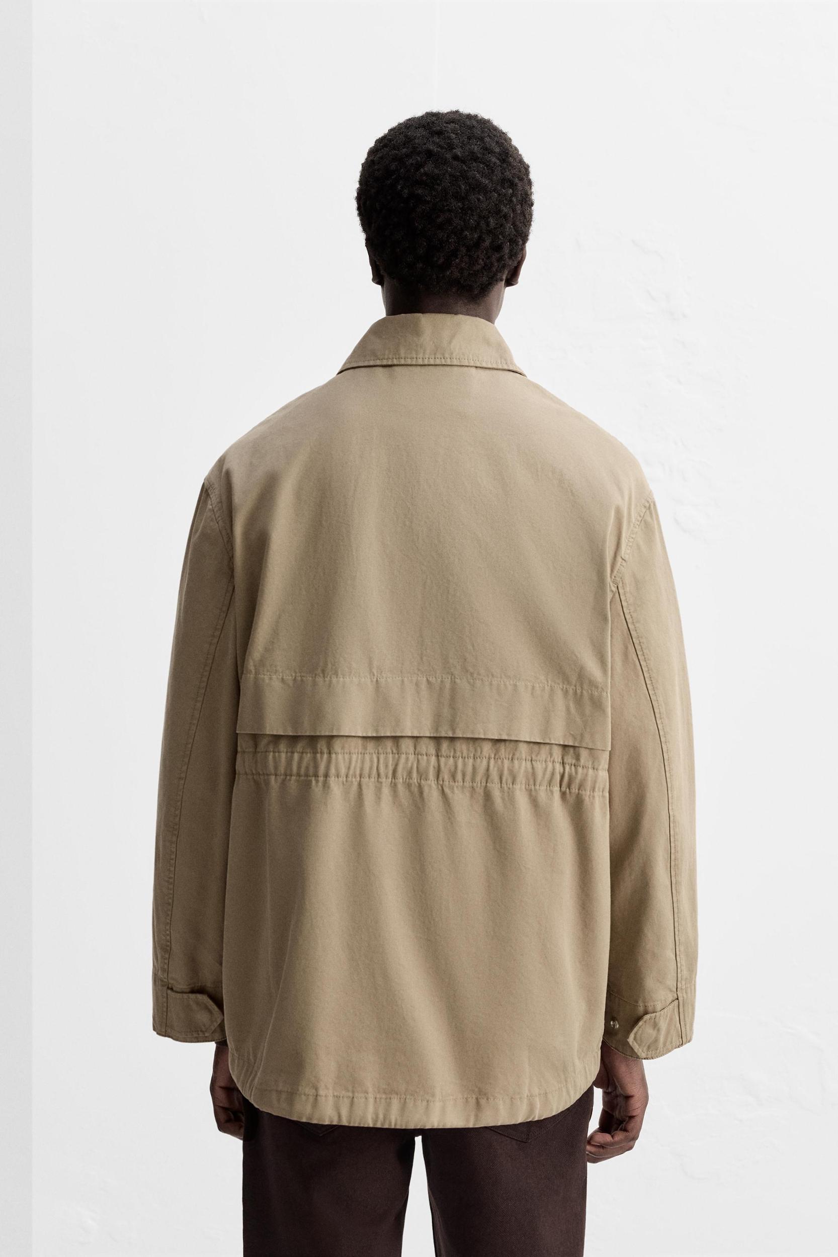 WASHED CANVAS PARKA Product Image
