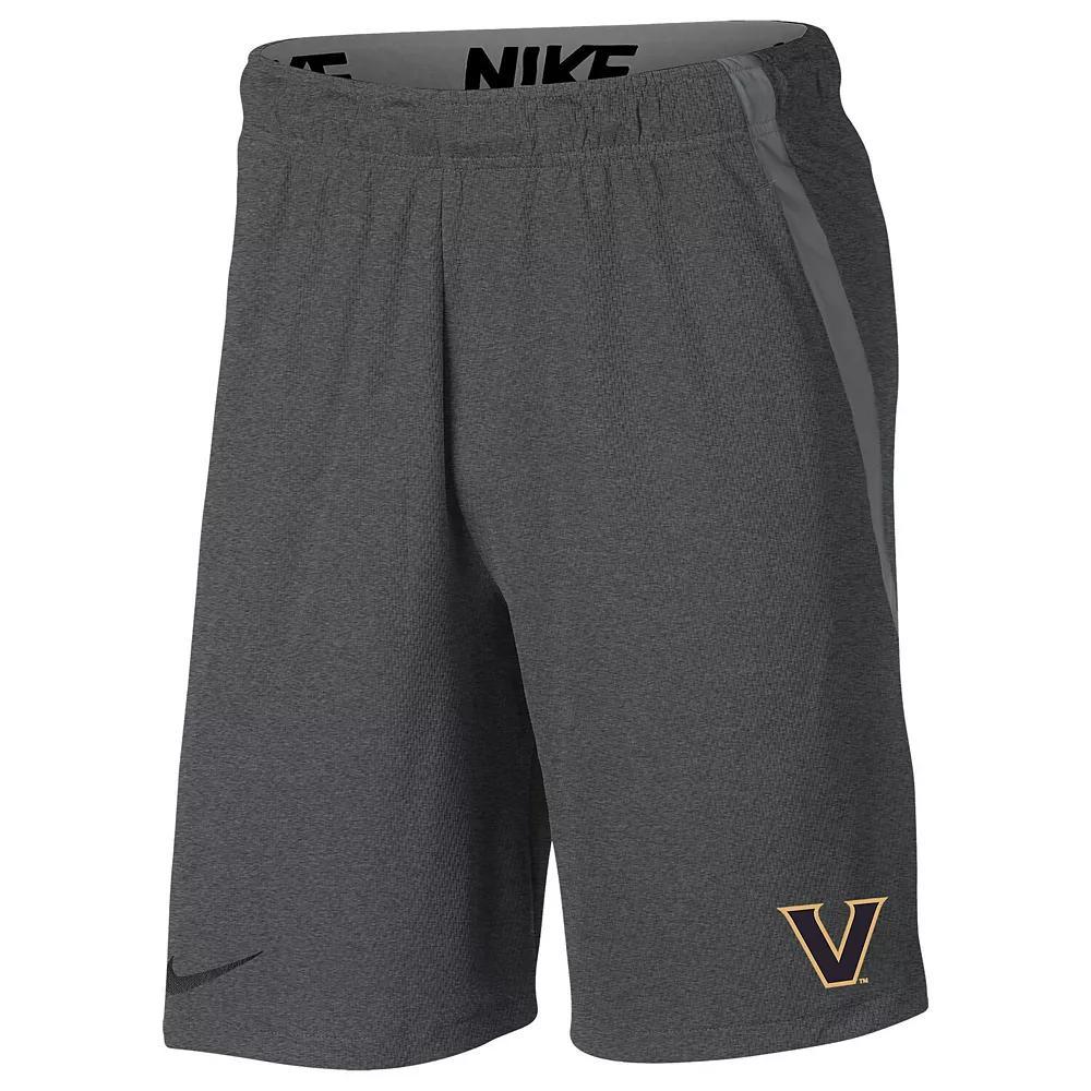 Men's Nike  Heather Gray Vanderbilt Commodores Hype Performance Shorts, Size: Large, Grey Product Image