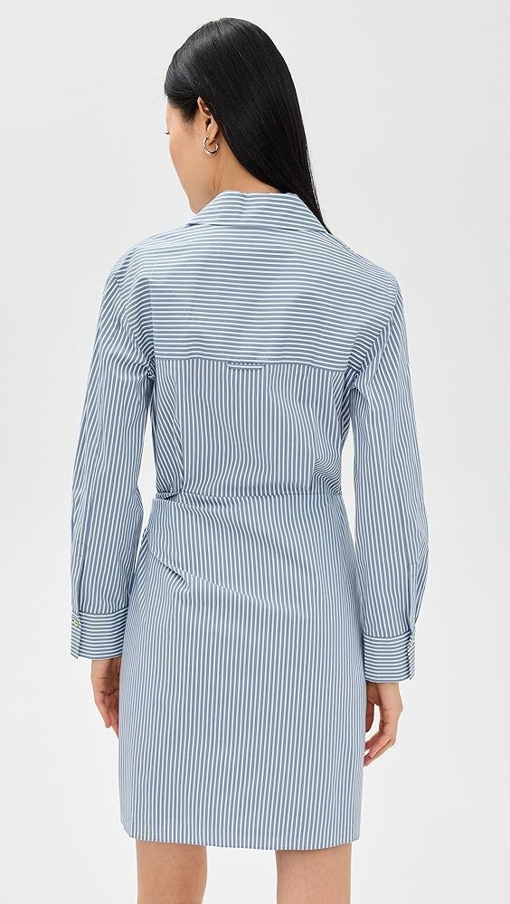 Vince Furrow Stripe Wrap Dress | Shopbop Product Image