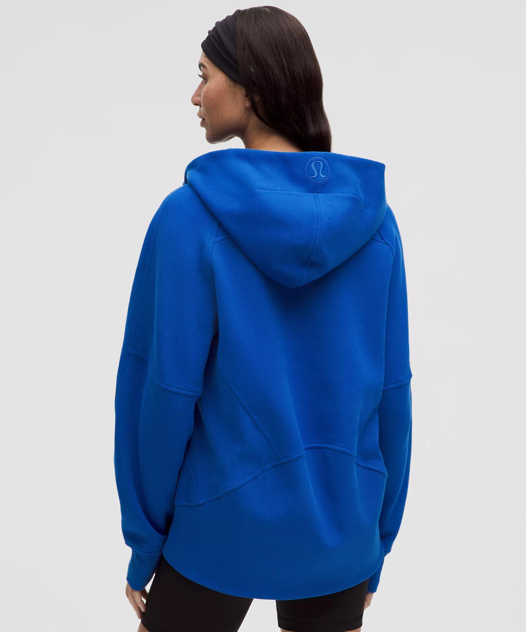 Scuba Oversized Half-Zip Long Hoodie Product Image