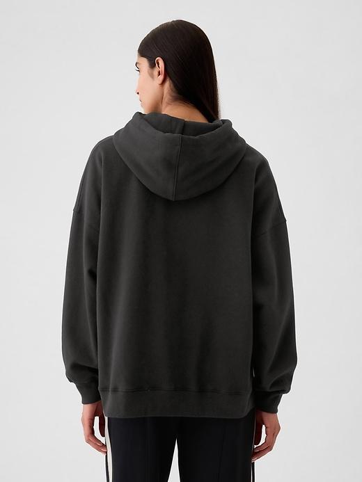 VintageSoft Oversized Tunic Hoodie Product Image