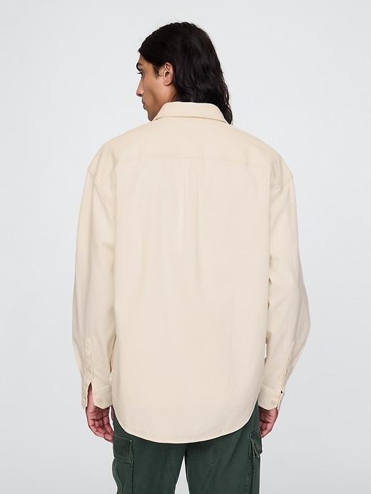 Denim Big Shirt Product Image