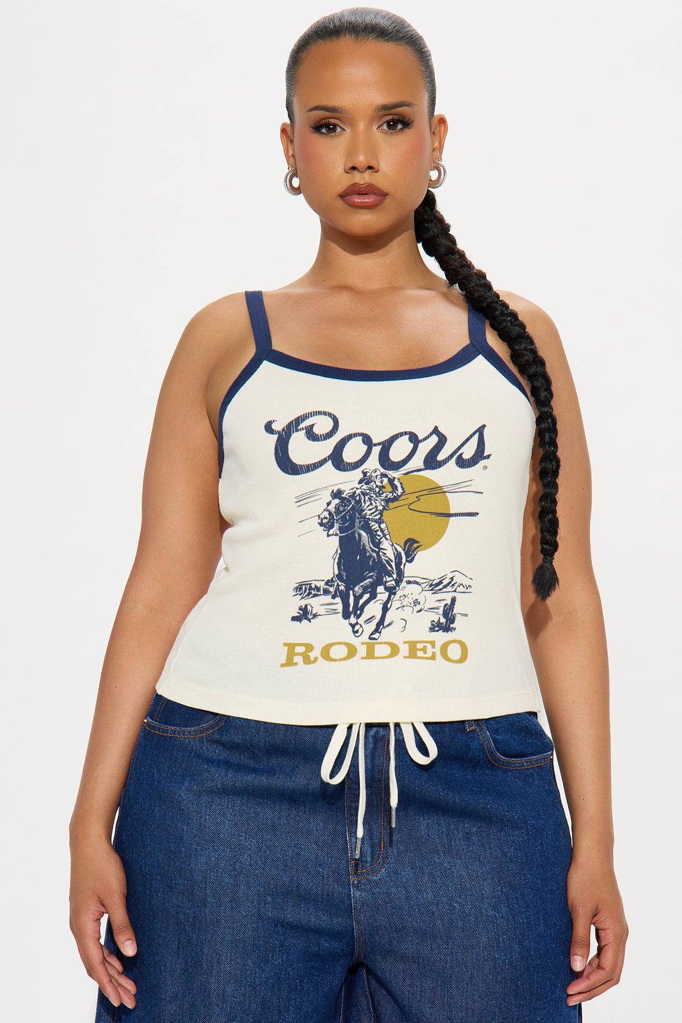 Coors Rodeo Tank Top - Ivory Product Image