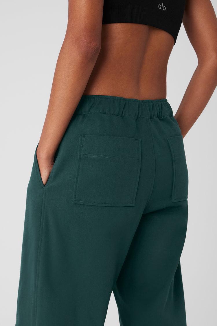 Road Trip Trouser - Midnight Green Product Image