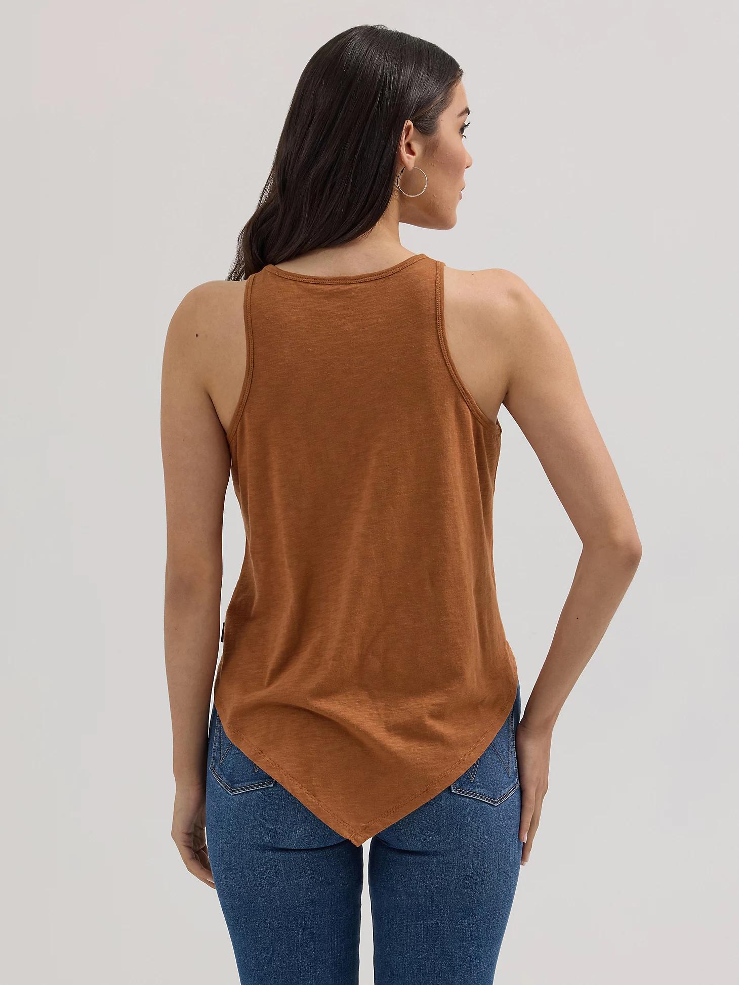 Women's Wrangler Bandana Diamond Front Tank | Women's TOPS | Wrangler® Product Image