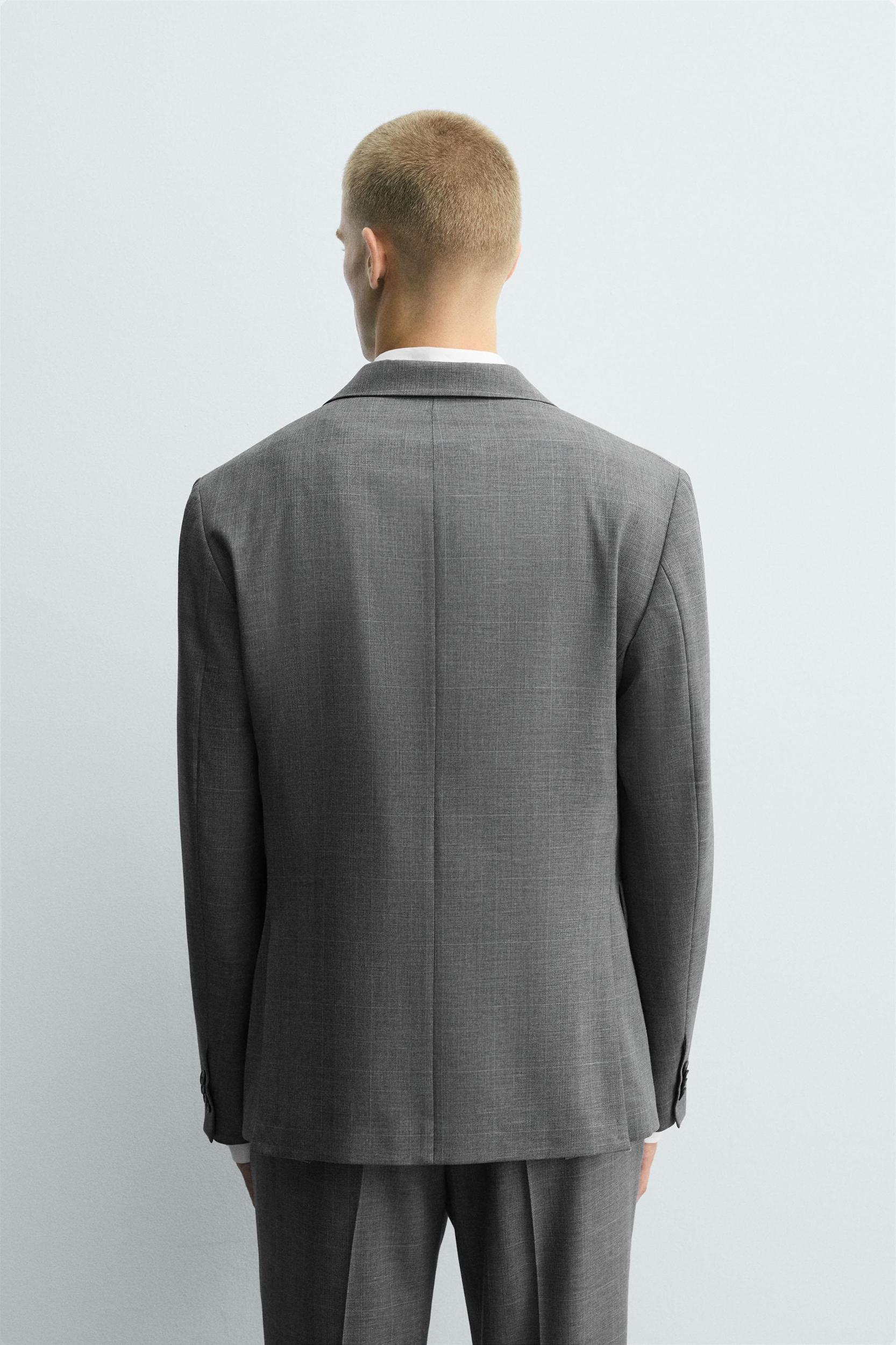 PLAID SUIT BLAZER Product Image
