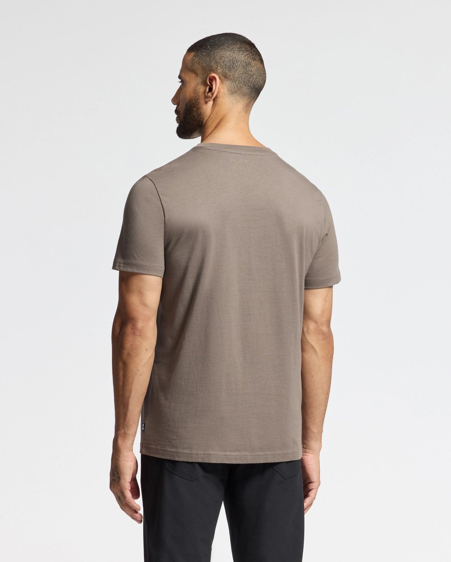 MENS PIERCE EMBROIDERED GRAPHIC TEE - B6U115E200 Product Image