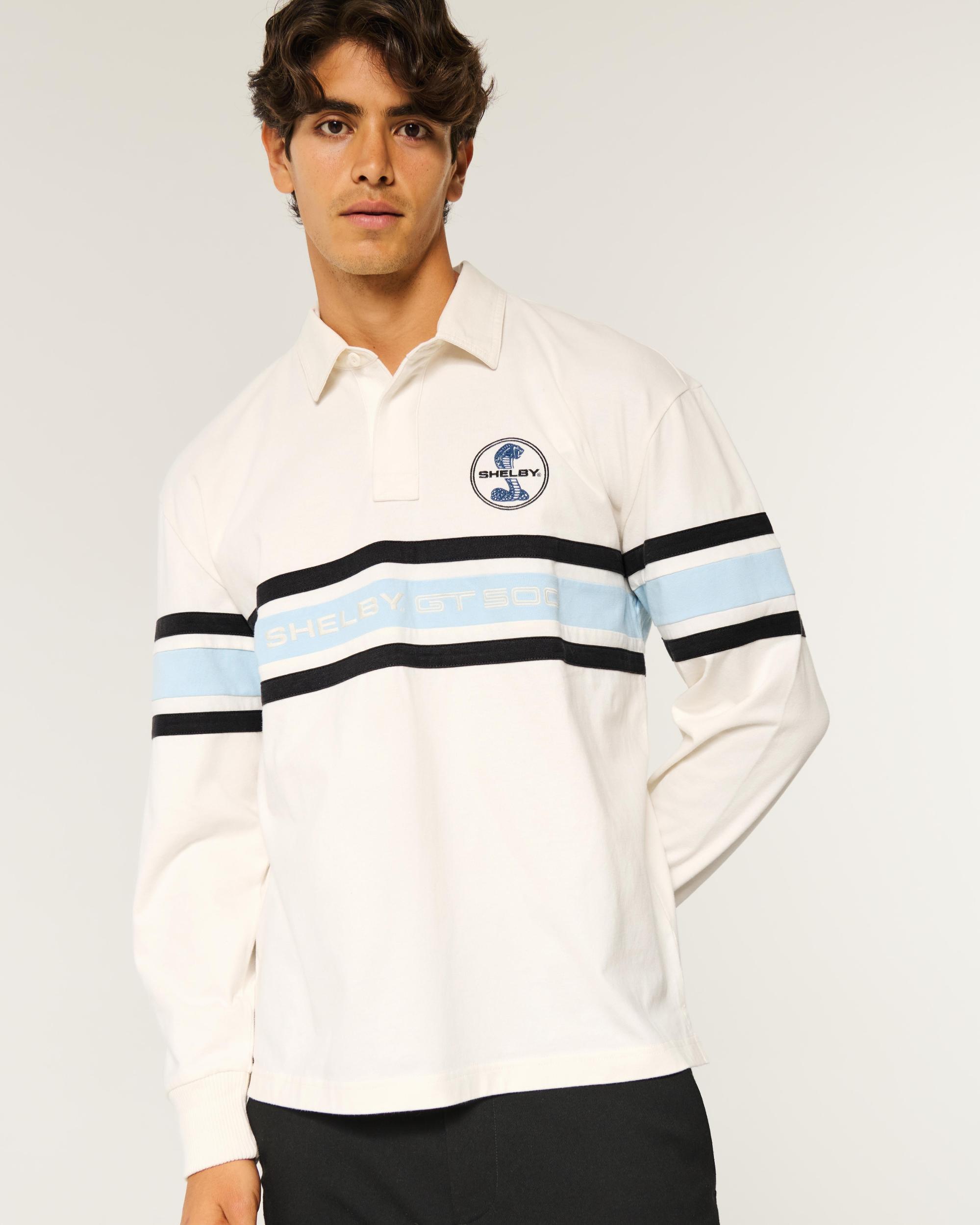 Boxy Heavyweight Oracle Red Bull Racing Graphic Rugby Polo Product Image
