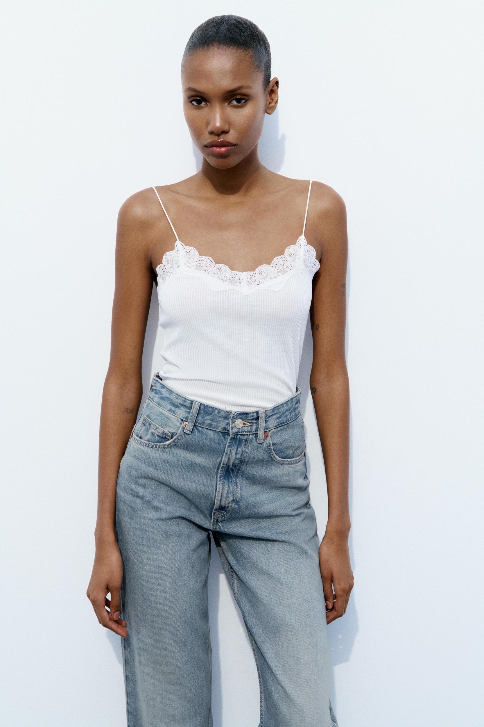 TRF HIGH RISE WIDE LEG JEANS Product Image
