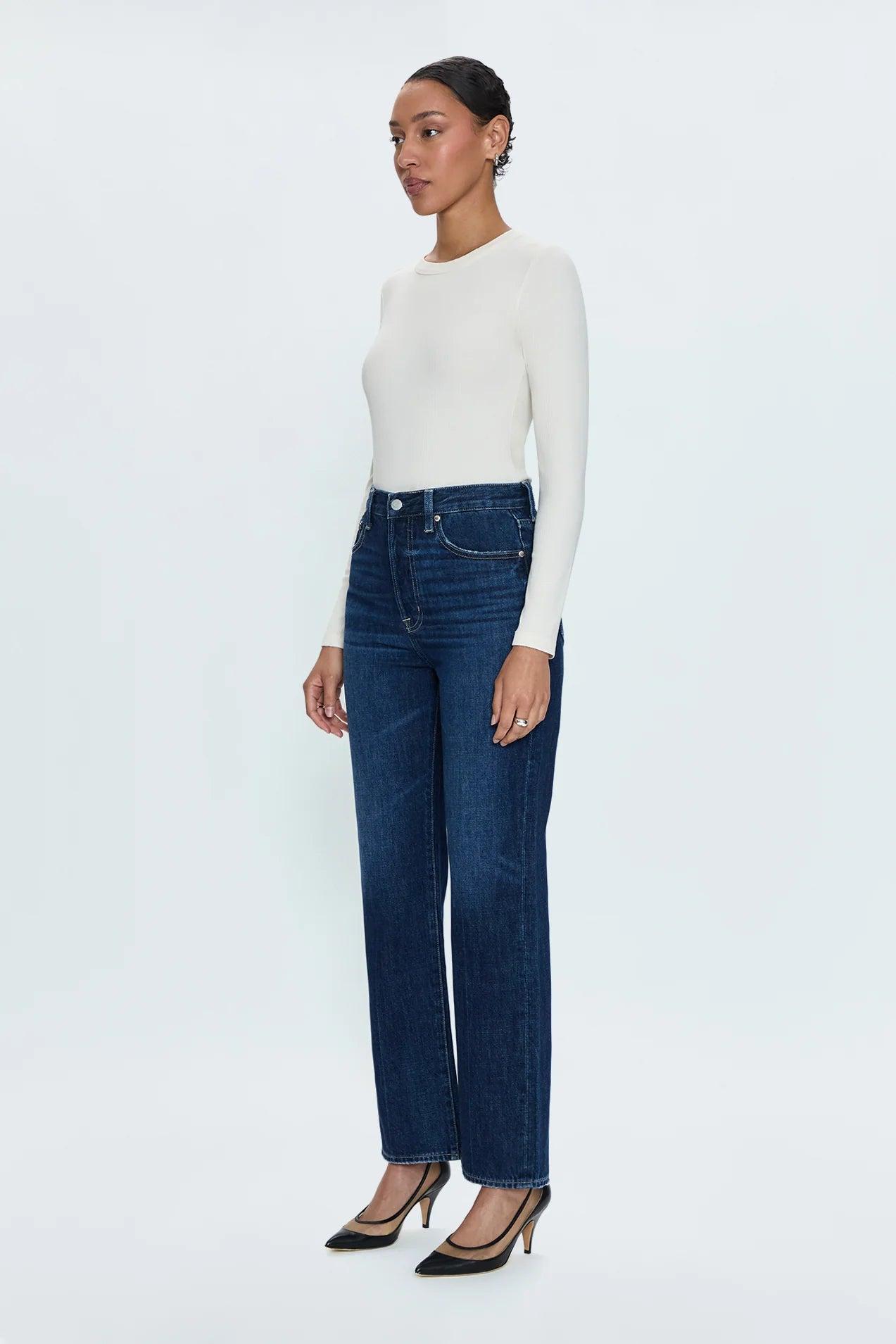 Cassie Super High Rise Straight - Cultivate Product Image