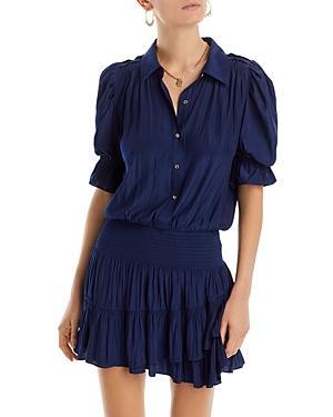 Womens Angelina Mini Shirtdress Product Image