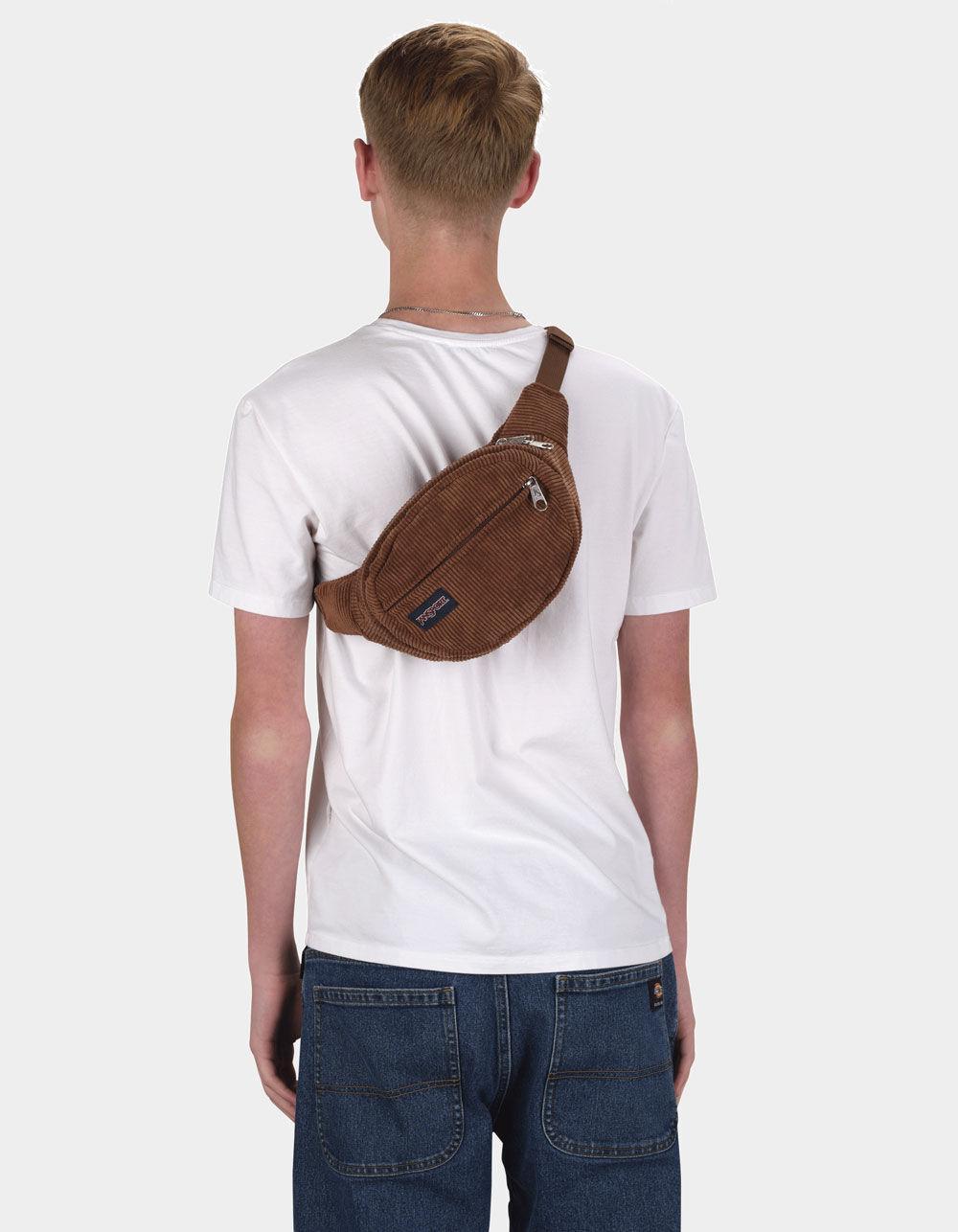 JANSPORT Fifth Avenue FX Corduroy Fanny Pack - BROWN Product Image