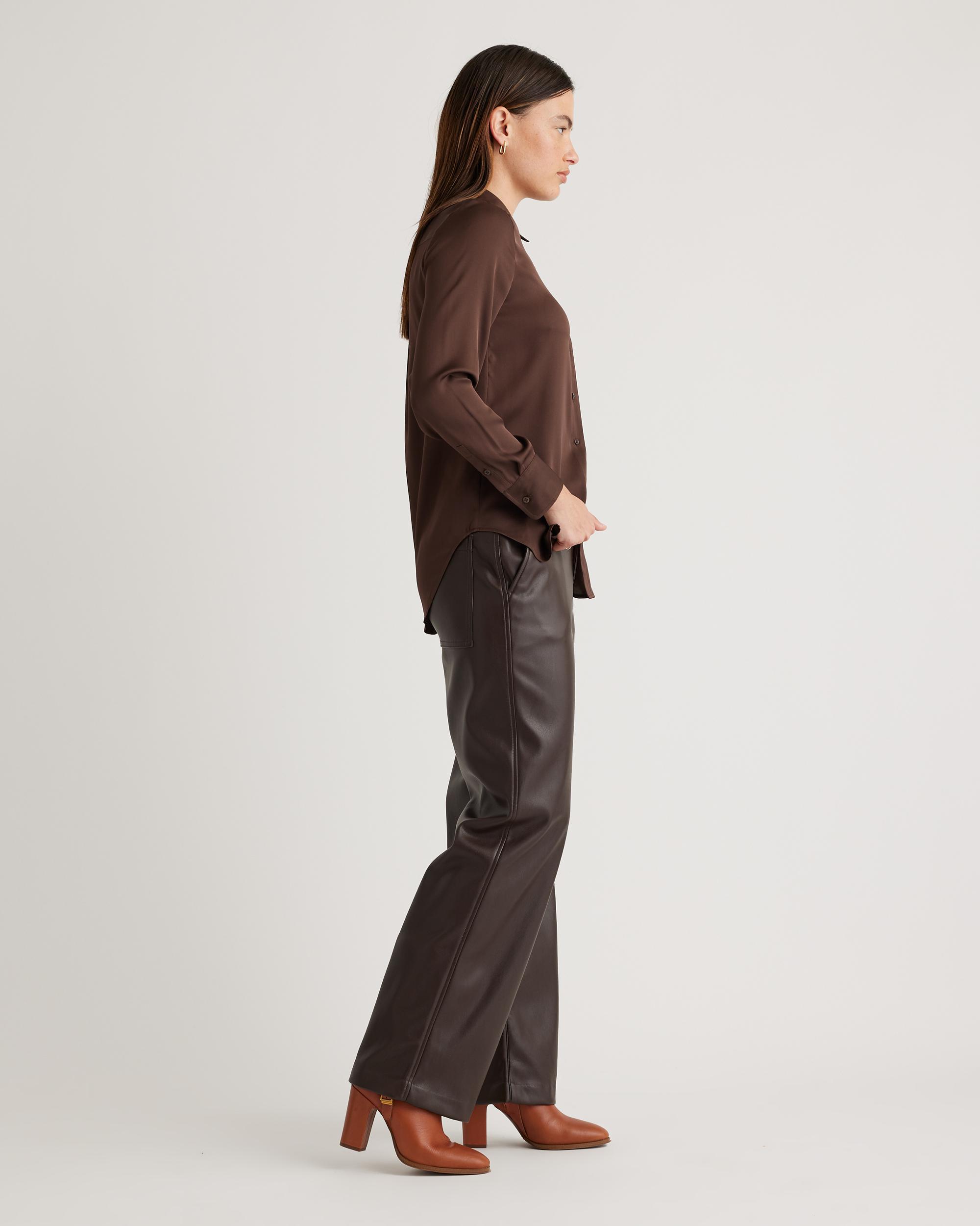 Quince | Women's Washable Stretch Silk Blouse Product Image