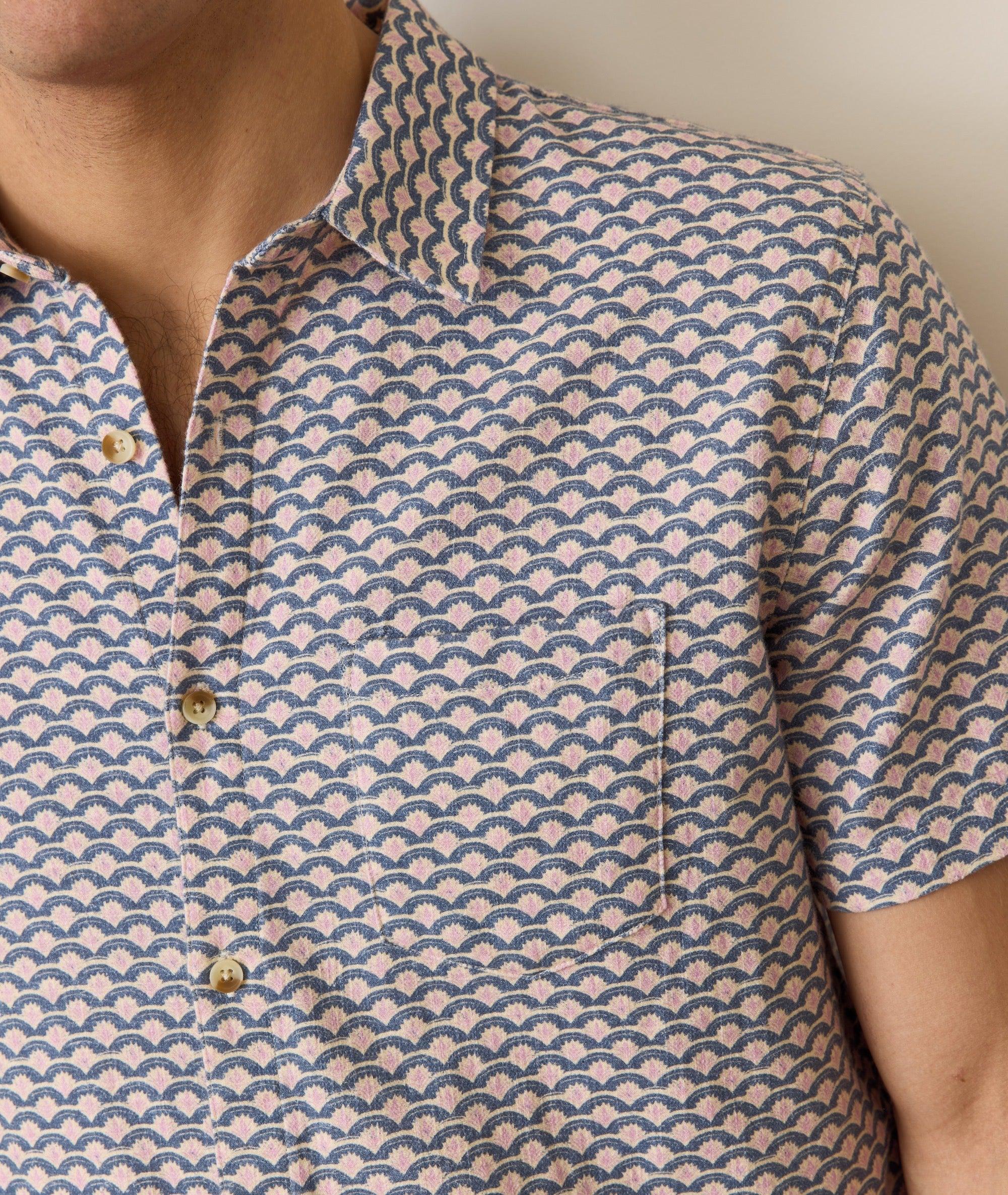 Stretch Selvage Short Sleeve Shirt Product Image