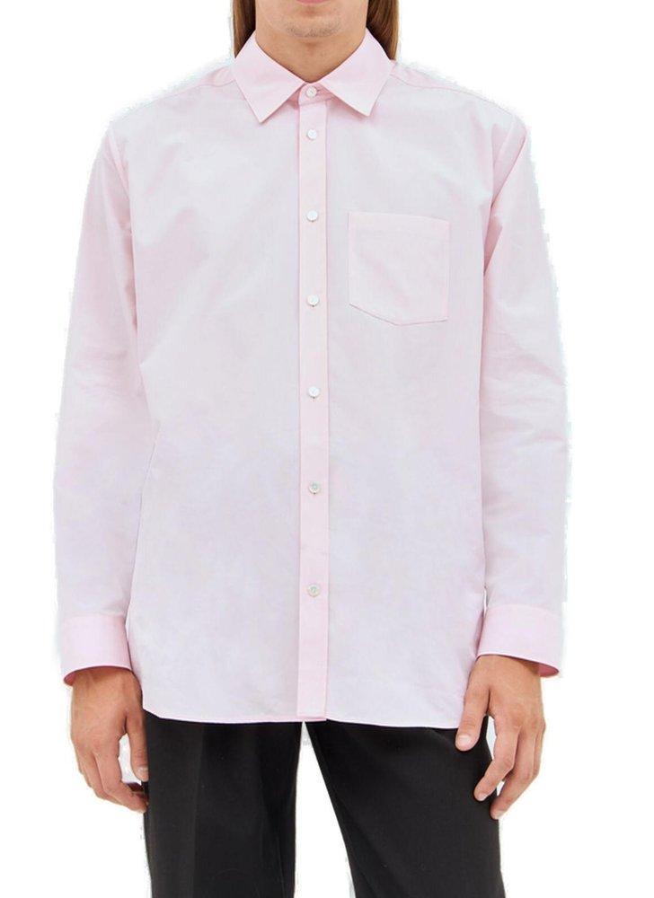 THE ROW Ezra Shirt In Pink Product Image