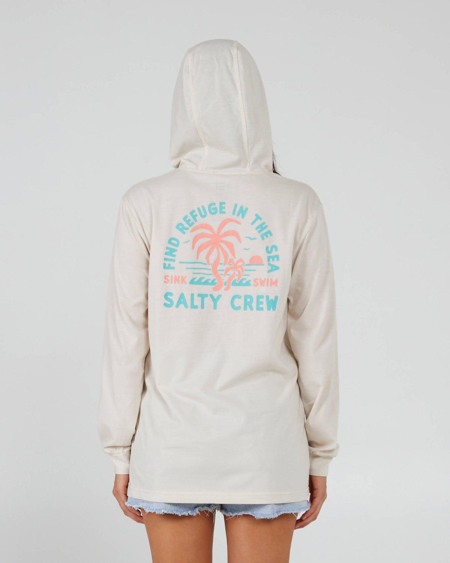 Good Times Hooded Tech Tee - Vintage White Product Image