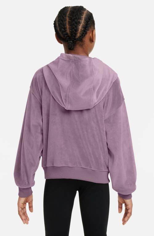 Nike Kids' Sportswear Hoodie in Plum Dust/Platinum Violet at Nordstrom, Size Xs Product Image