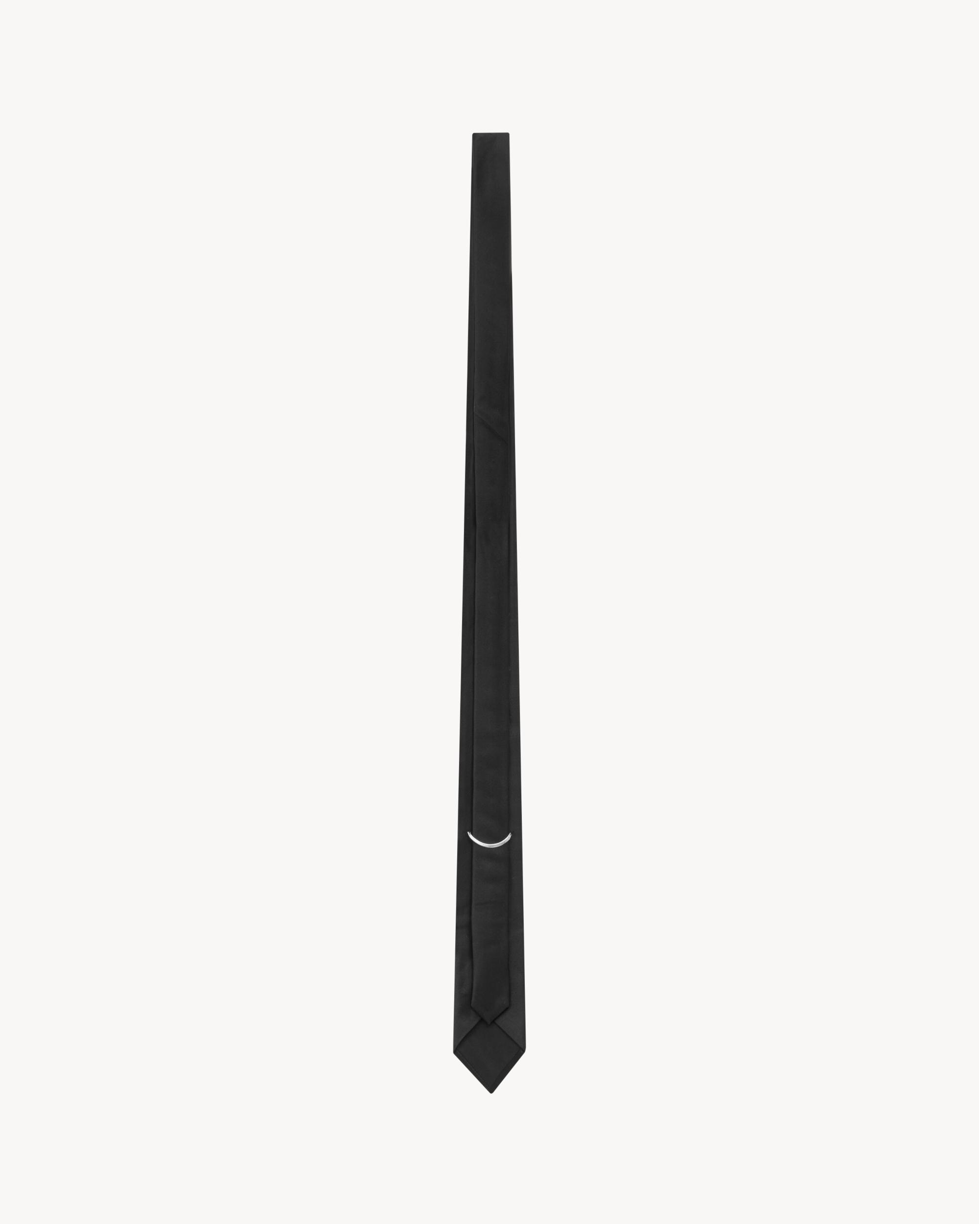 tie in silk satin Product Image