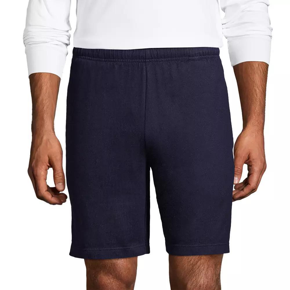Big & Tall Lands' End Jersey Knit Shorts, Men's, Size: 2XB, Radiant Blue Product Image