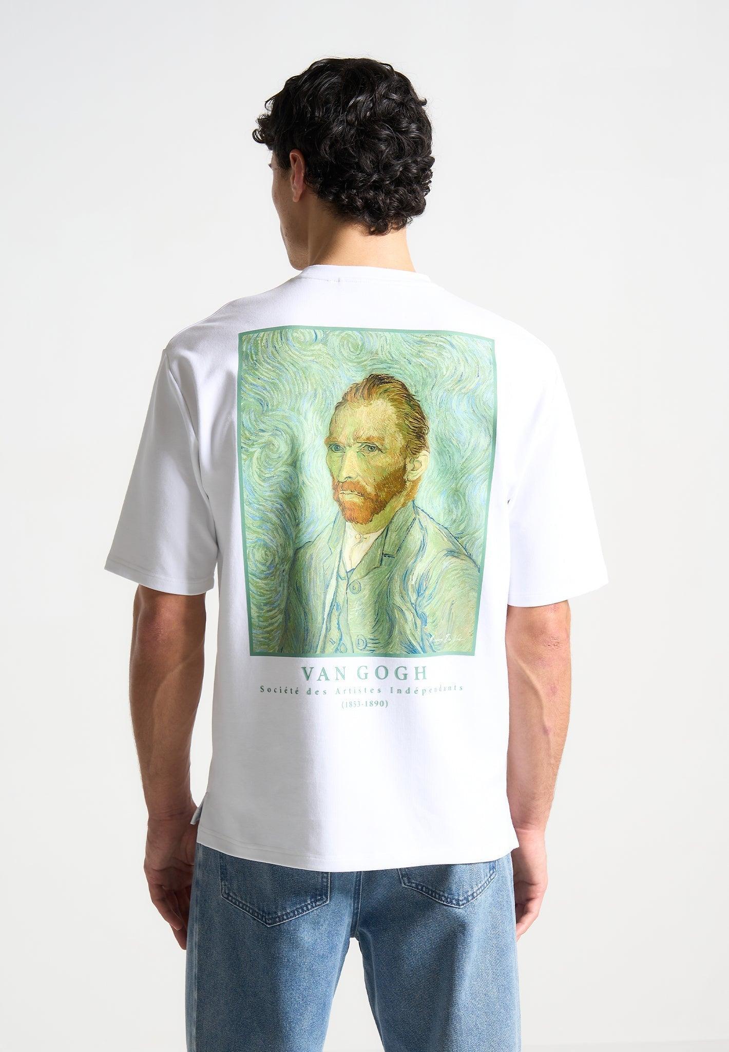Self Portrait - Van Gogh T-Shirt - White Male Product Image
