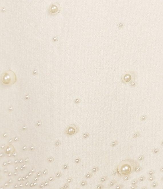 Antonio Melani Gia Pearl Embellishment A-Line Skirt Product Image