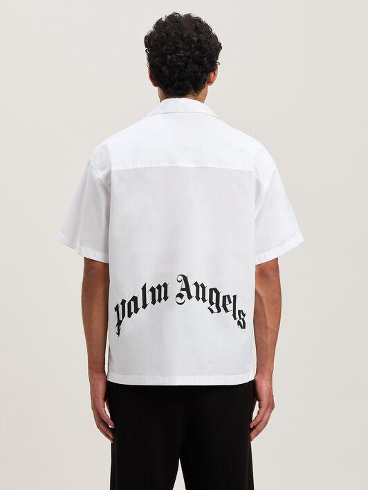 CURVED LOGO CLASSIC SHIRT SS WHITE - BLA Product Image