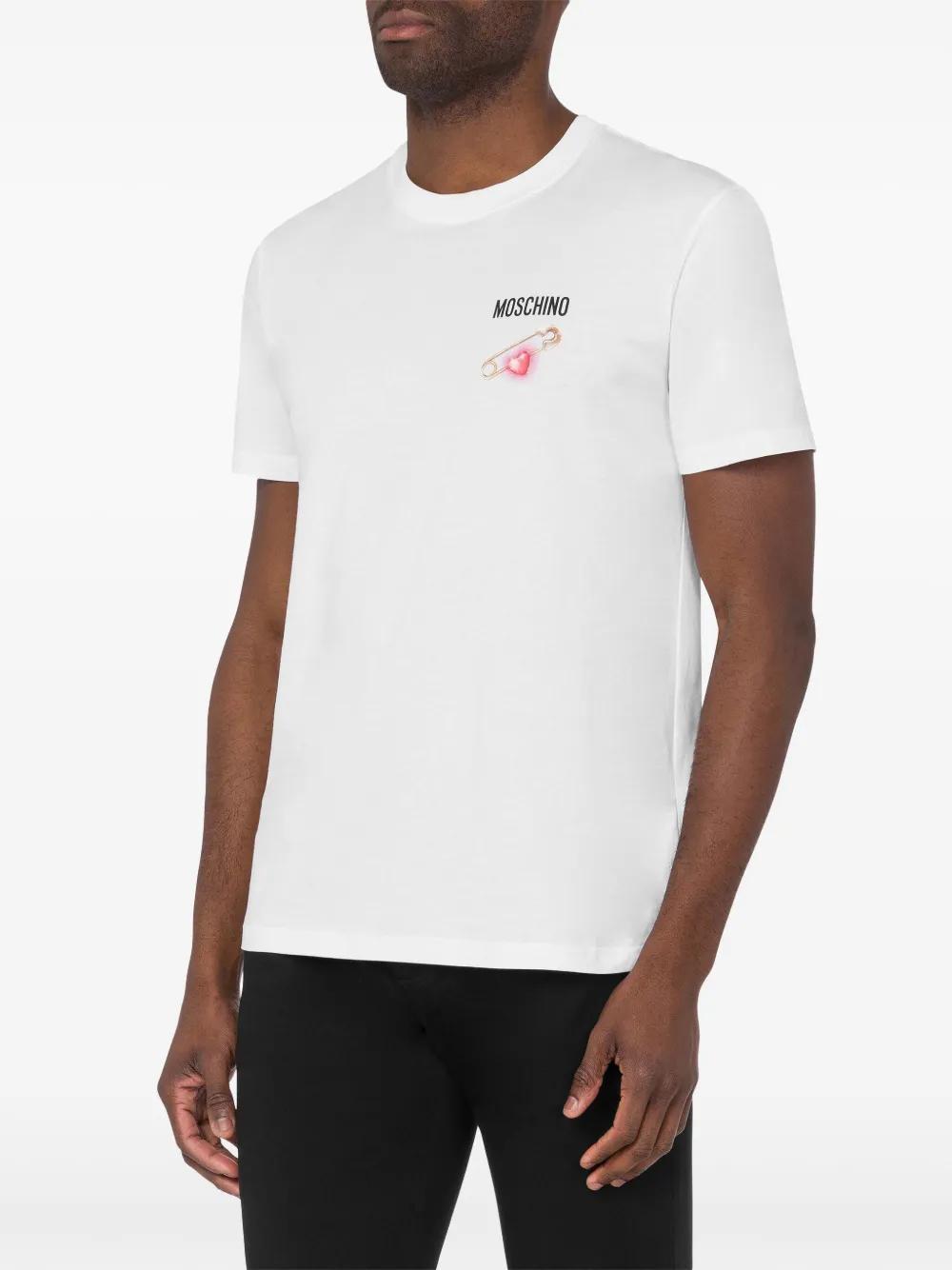 logo-print cotton t-shirt Product Image