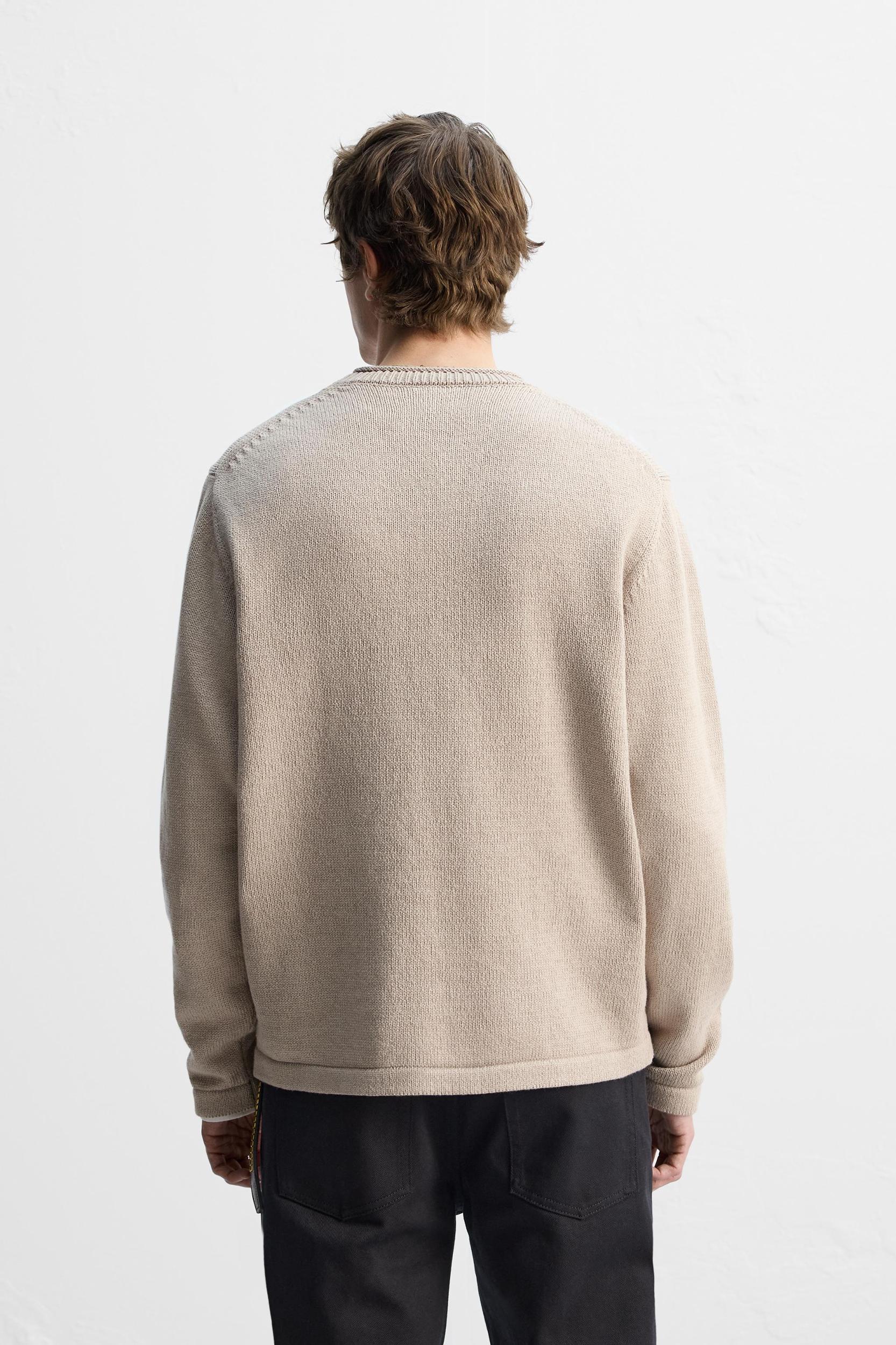 TURN-UP CUFF SWEATER Product Image