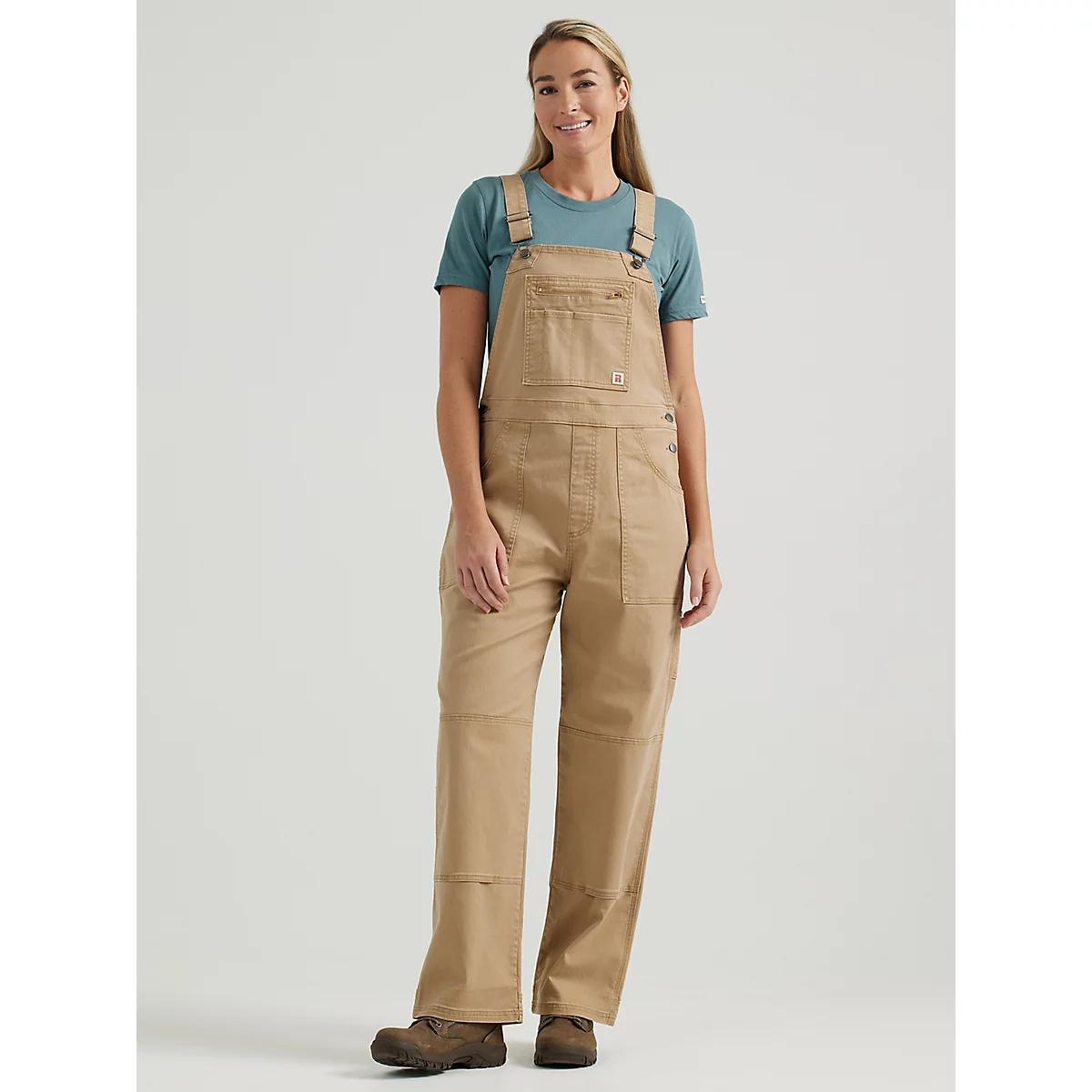 Women's Wrangler® RIGGS Workwear® Relaxed Work Overall in Tigers Eye Product Image
