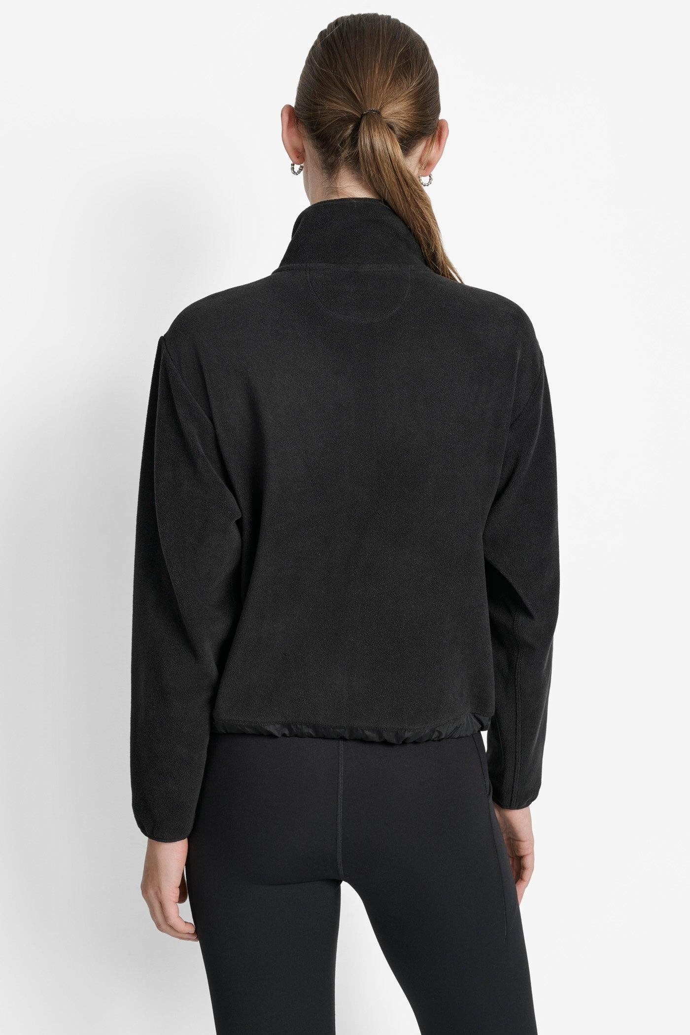 LOGO EMBROIDERED FLEECE JACKET Product Image
