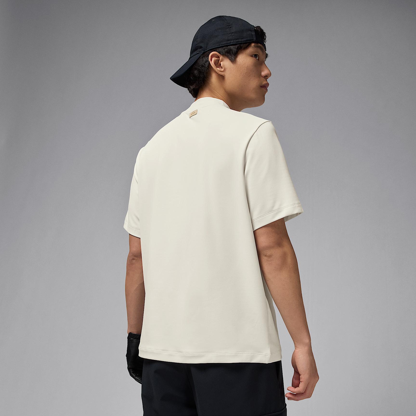 Men's Jordan Sport Mock-Neck Golf T-Shirt Product Image