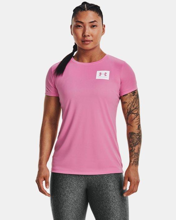 Women's UA Velocity Graphic Short Sleeve Product Image