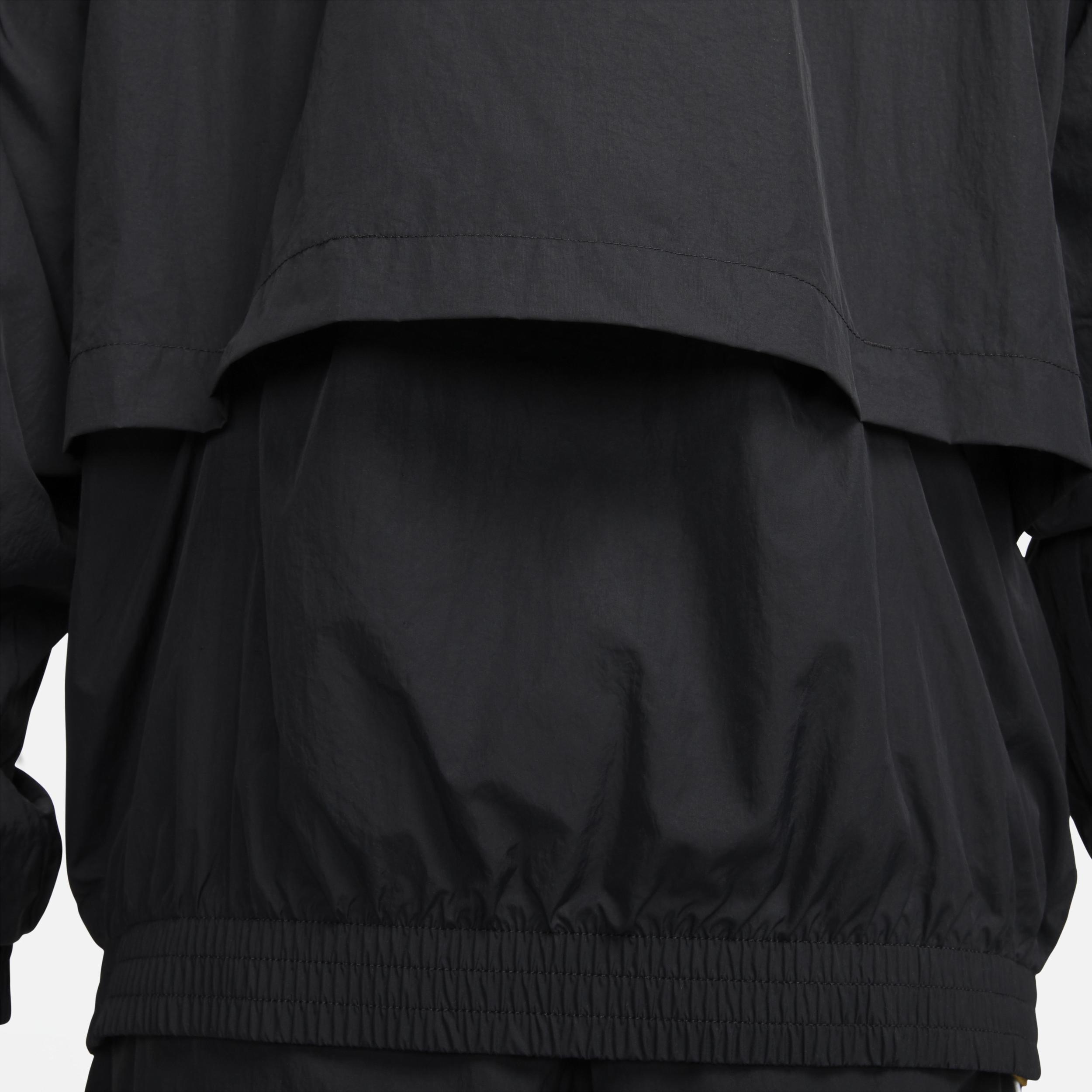 Nike Mens Sportswear Solo Swoosh Woven Track Jacket Product Image