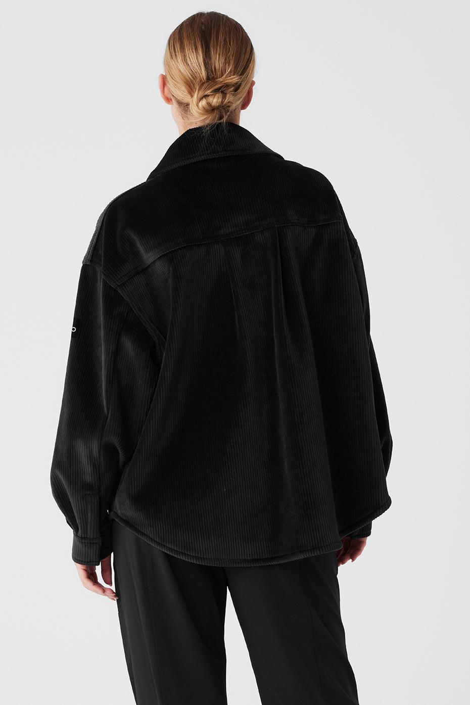 Alo Yoga | Ribbed Velour Mountain Side Shacket Jacket Product Image