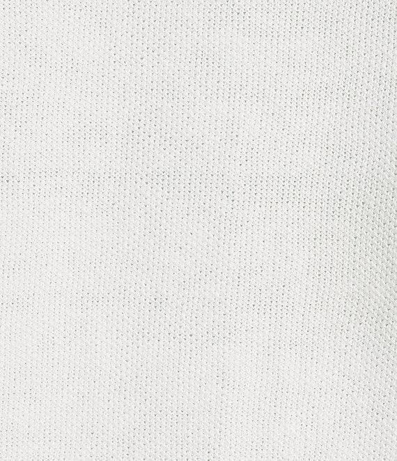 Eileen Fisher Organic Linen Blend Ribbed Trim Open Front Long Sleeve Cardigan Product Image