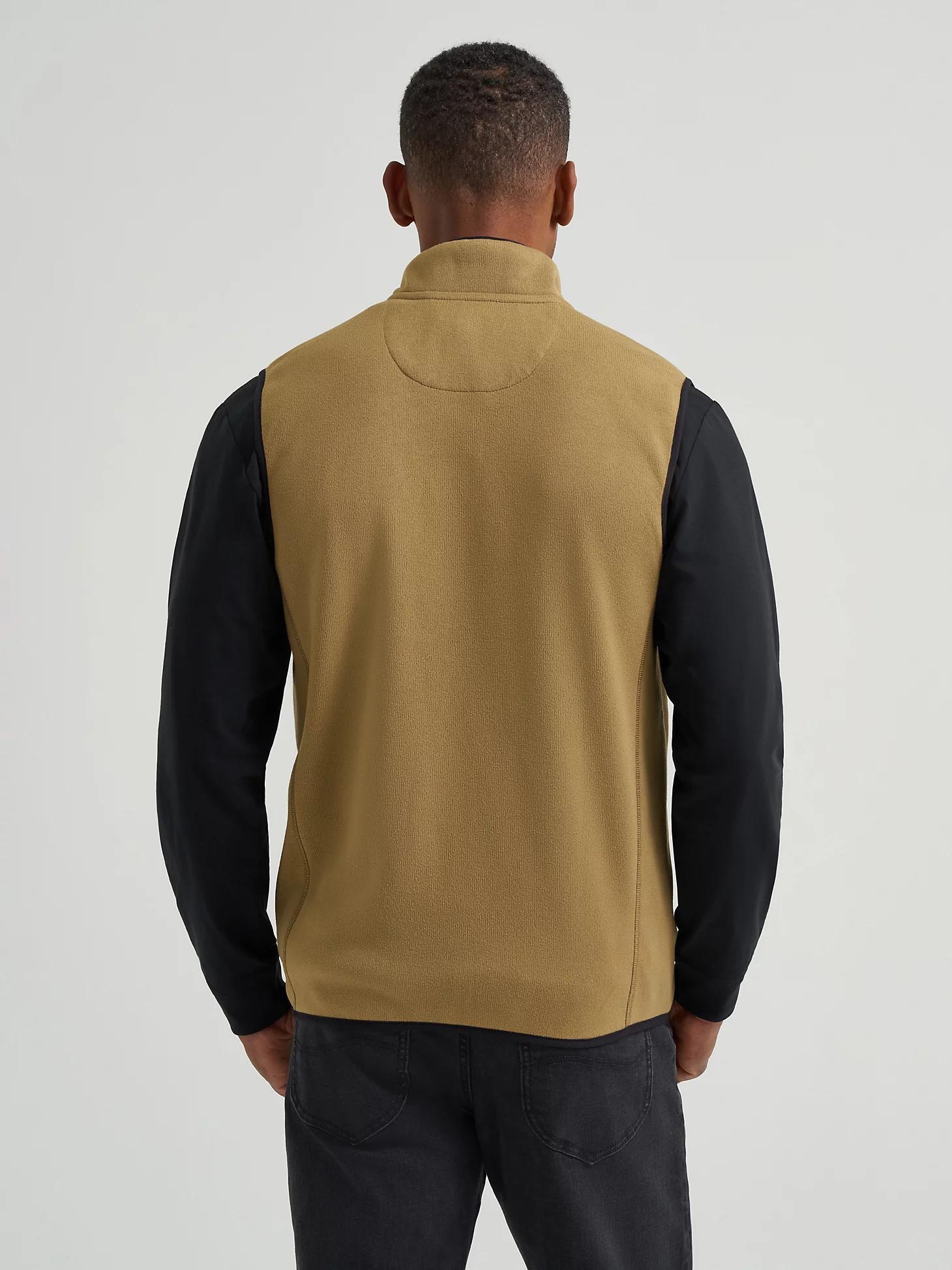 Men's Full Zip Fleece Sweater Vest | Men's Jackets & Outerwear | Lee® Product Image