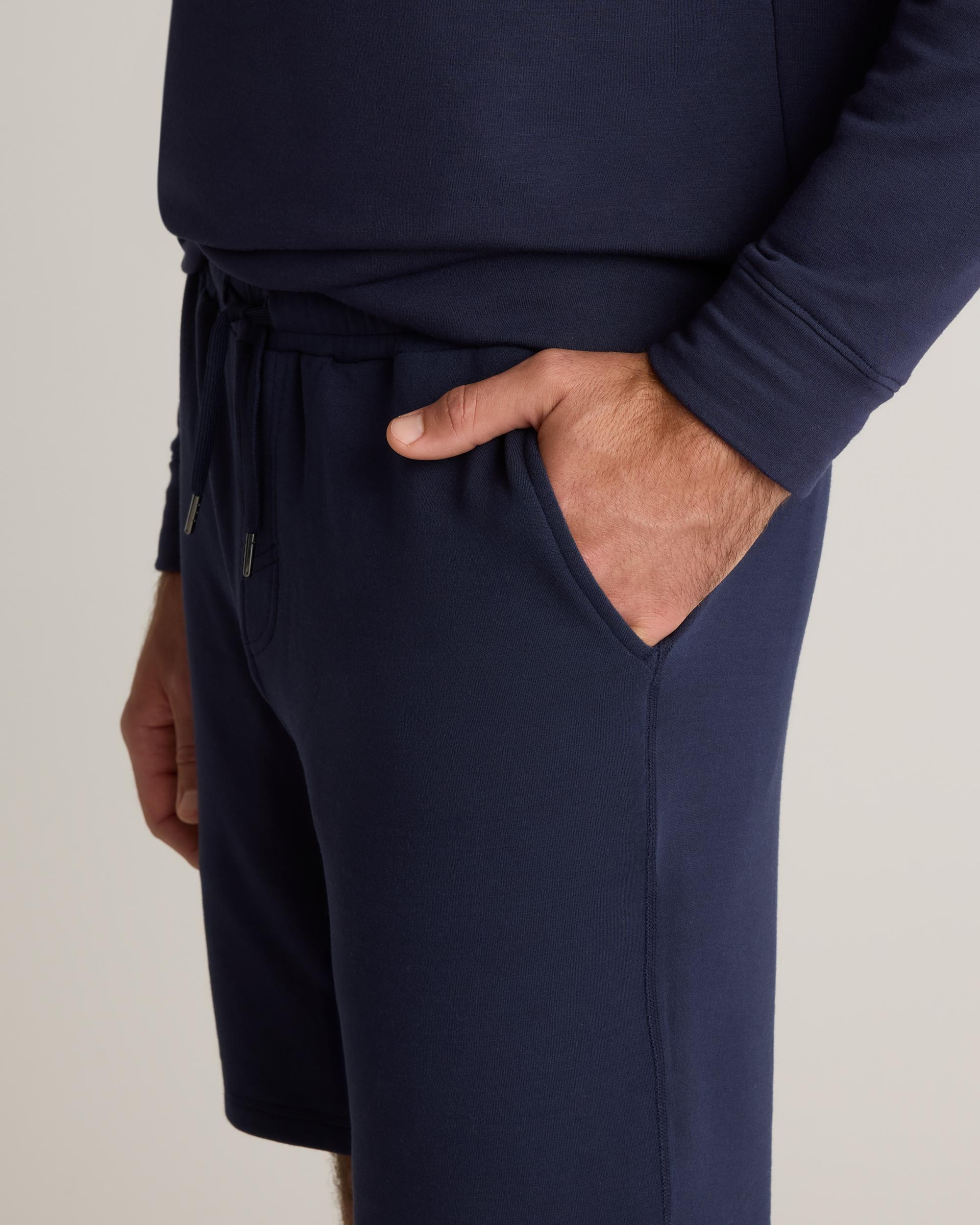 Quince | Men's Supersoft Fleece 7.5" Sweatshort Lenzing Modal Product Image