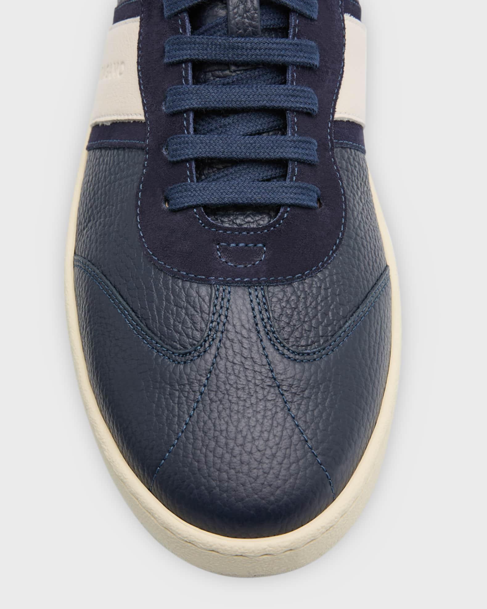 Men's Achille 1 Leather Low-Top Sneakers Product Image