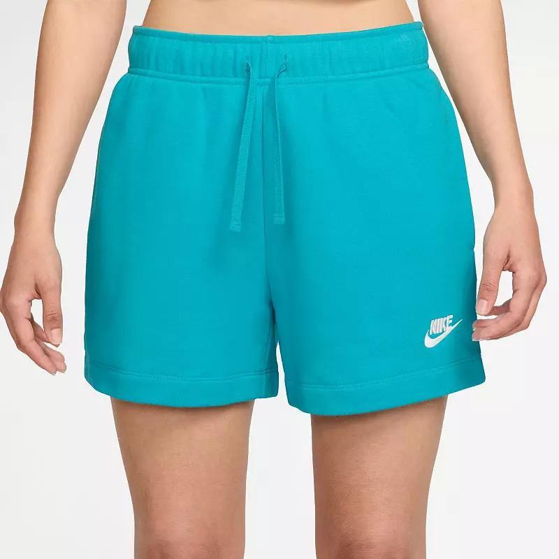 Women's Nike Sportswear Club Fleece Midrise Shorts, Size: Large, Dusty Cactus Product Image